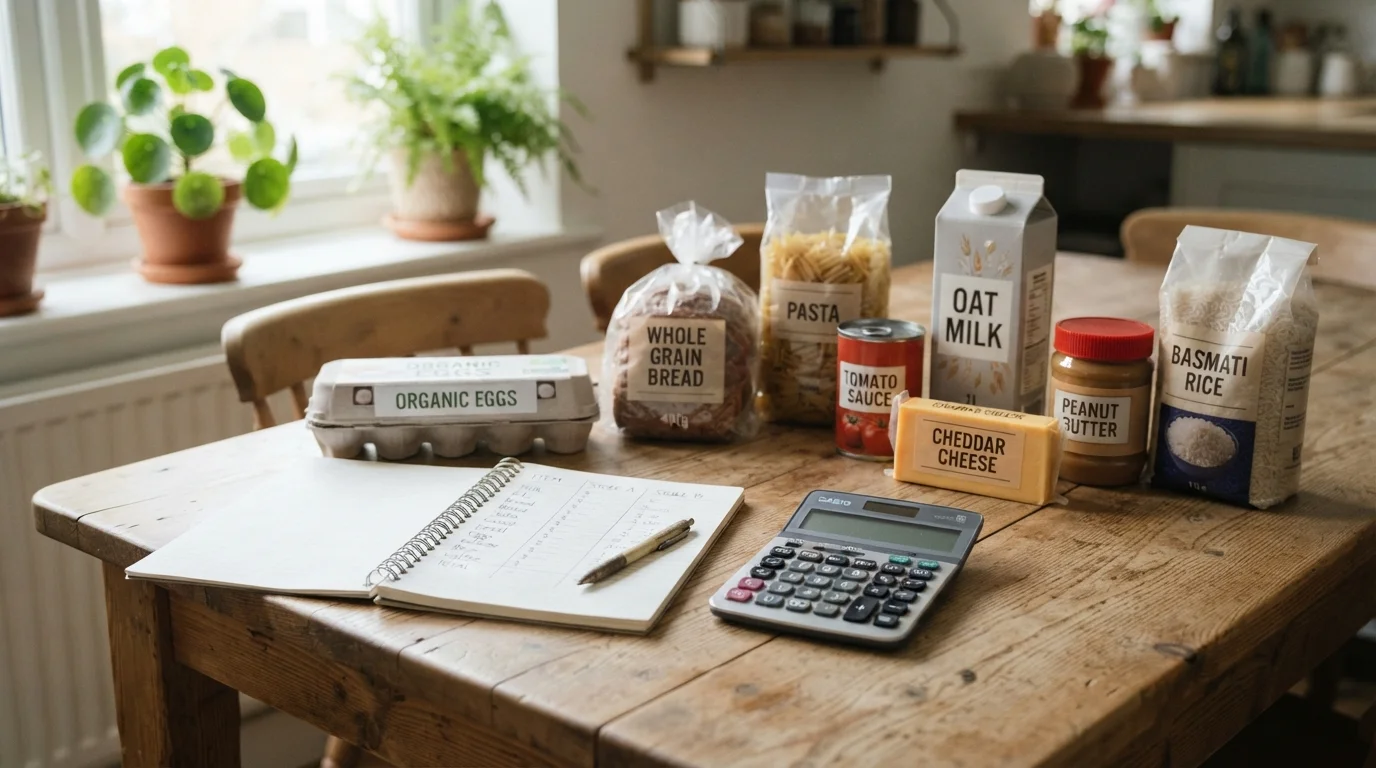 Comparing grocery product prices by pack size and retailer