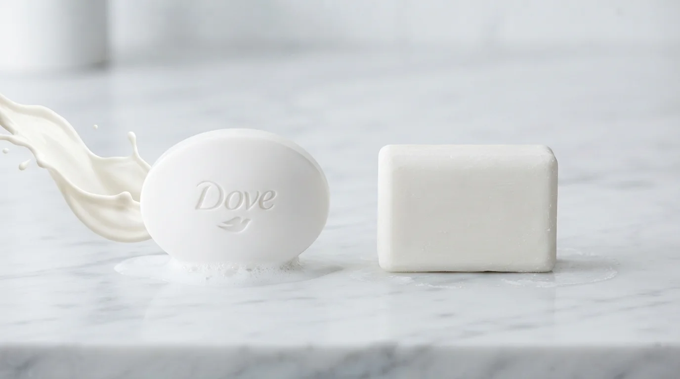 Dove Beauty Bar vs Dove Soap