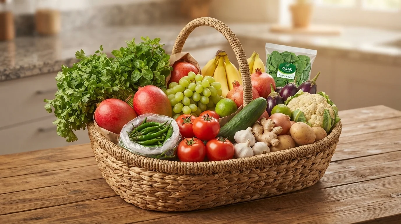 Fresh Fruits and Vegetables