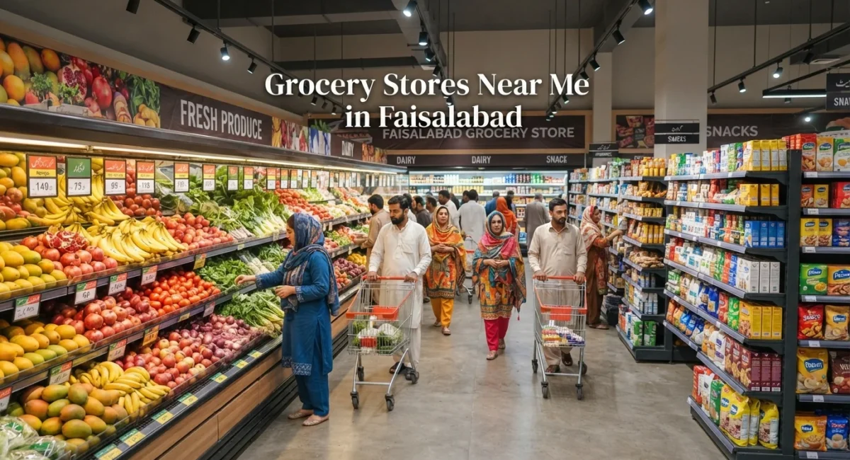 Grocery Stores Near Me in Faisalabad