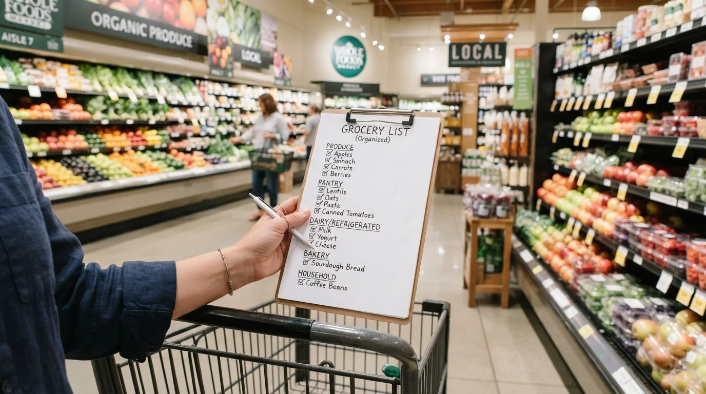 How to Organize Your Grocery Shopping