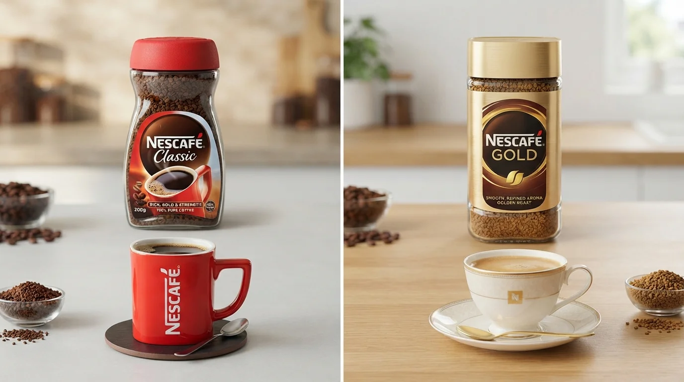 Nescafé Classic vs Nescafé Gold