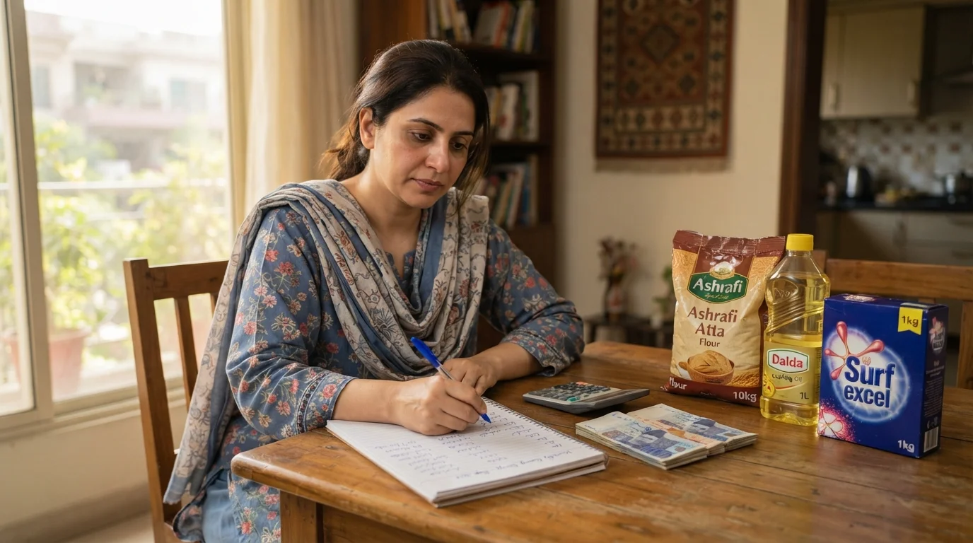Reasonable Grocery Budget in Pakistan
