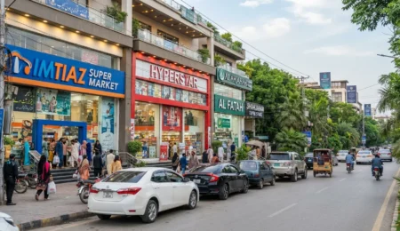 Supermarkets in Lahore by Areas