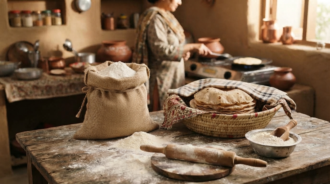 Types of Atta and Flour
