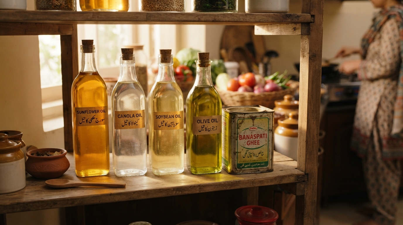 Types of Cooking Oil