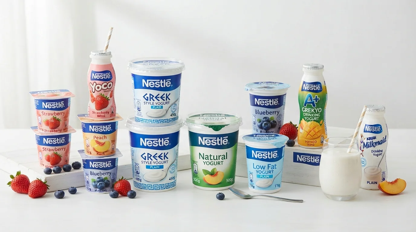 Types of Nestlé Yogurt