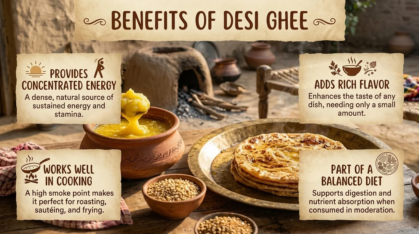 Desi Ghee Benefits