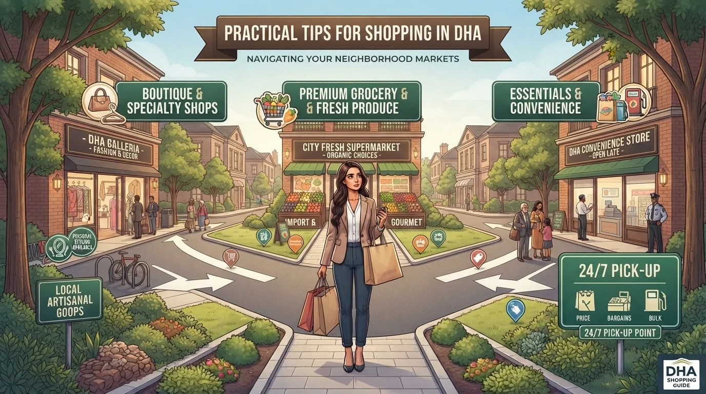 Practical Tips for Shopping in DHA