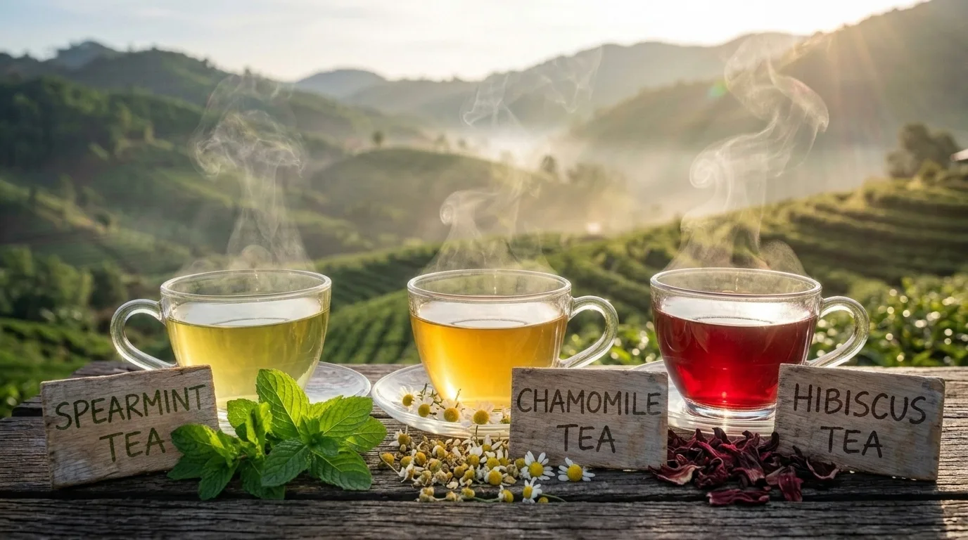 Three Herbal Teas