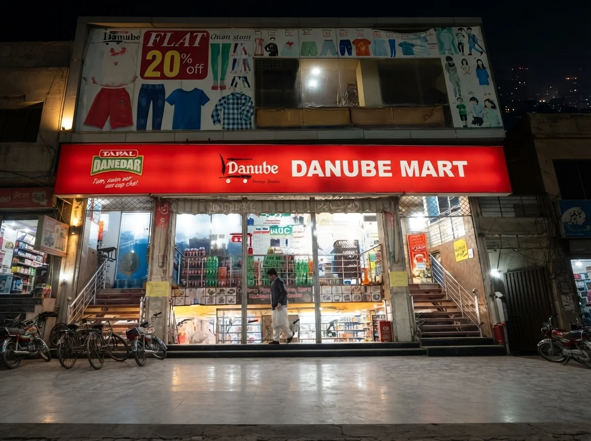 Danube Super Store, Millat Road, Faisalabad