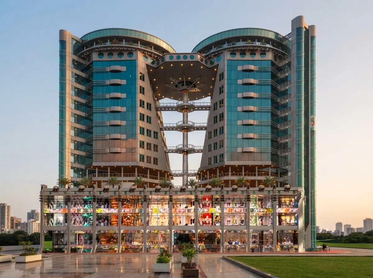 Gateway Towers in Batala Colony, Faisalabad