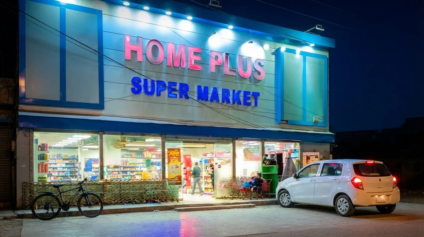 Home Plus Supermarket – Gulshan-e-Iqbal – Karachi