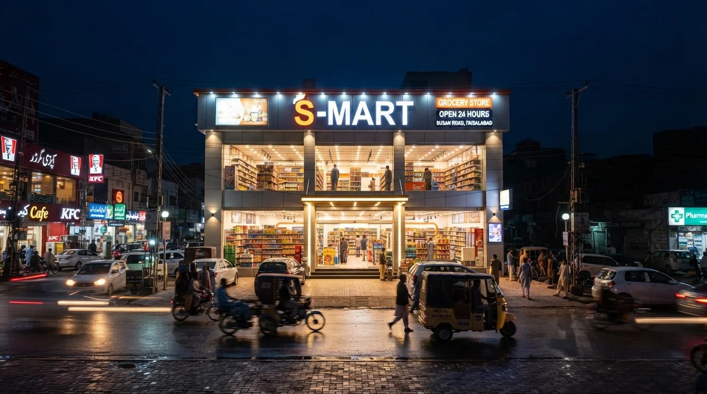 S-MART – Susan Road, Faisalabad