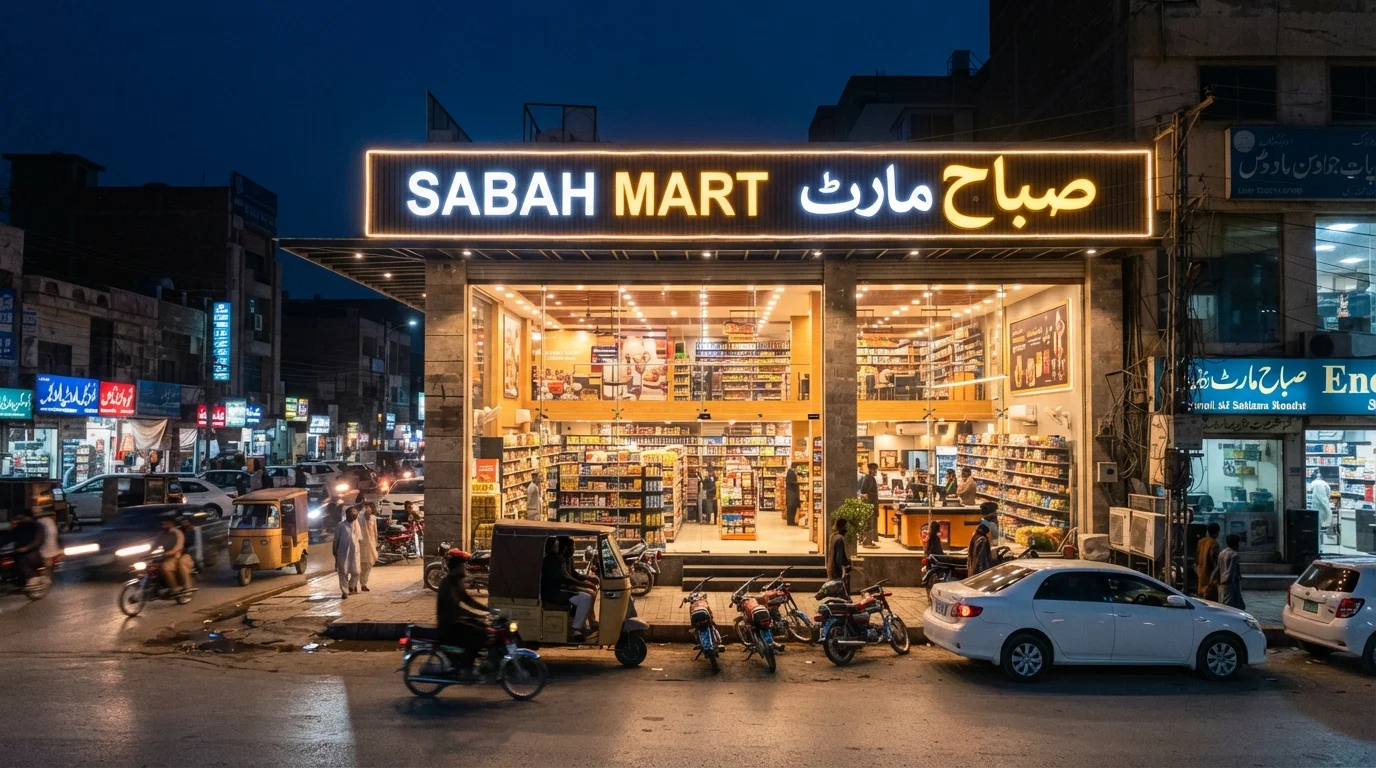 Sabah Mart – Susan Road – Faisalabad