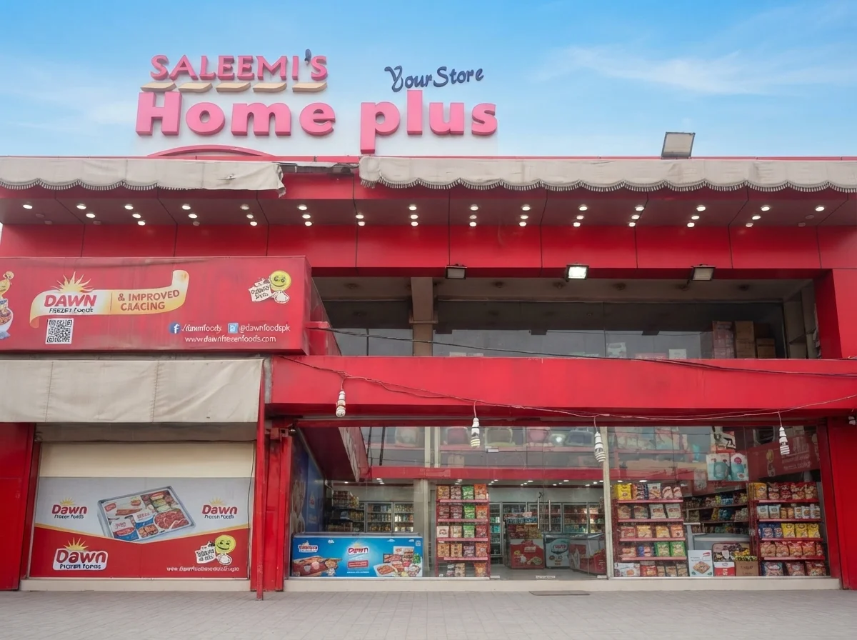Saleemi’s Home Plus in Madina Town, Faisalabad