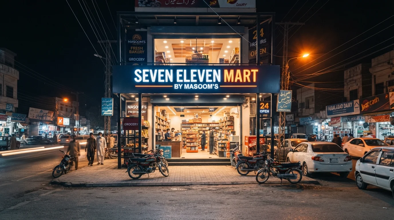 Seven Eleven Mart by Masoom’s – People’s Colony No. 1, Faisalabad