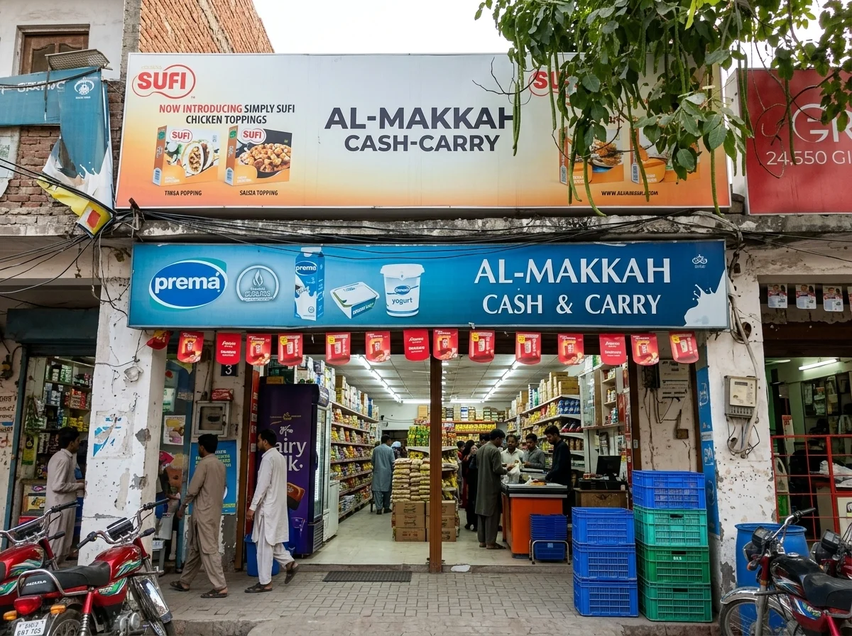 AL MAKKHA CASH AND CARRY – Askari, Lahore.
