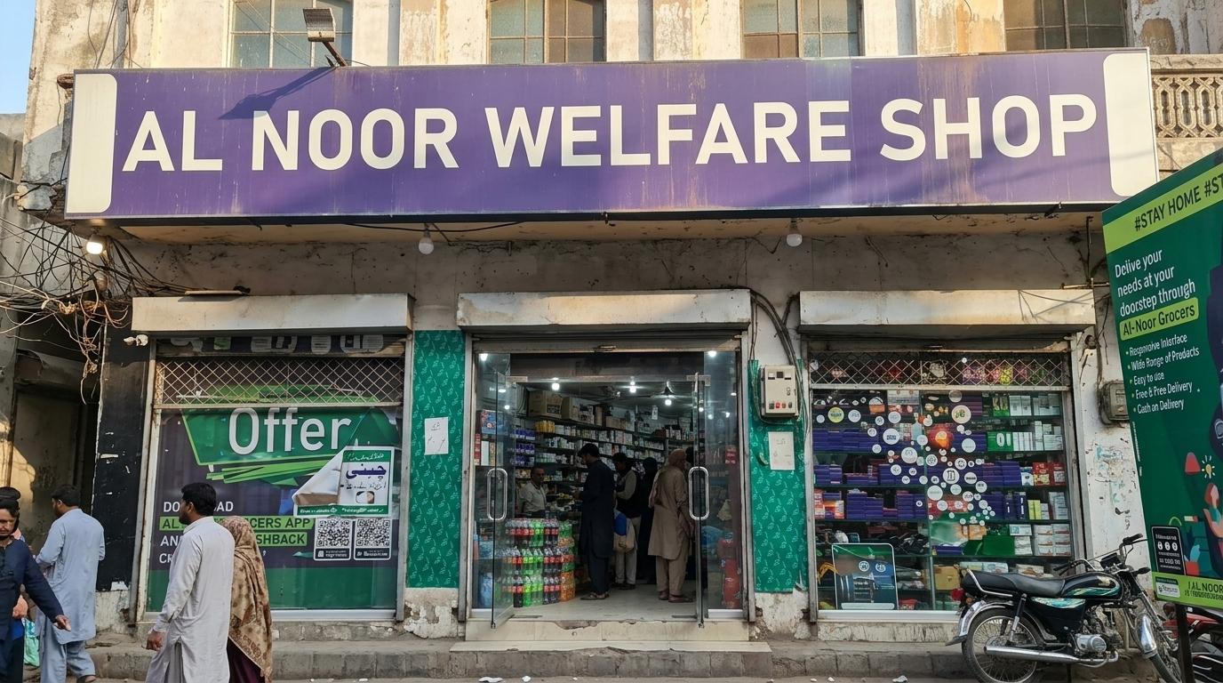 Alnoor Welfare Shop – Sialkot Cantt