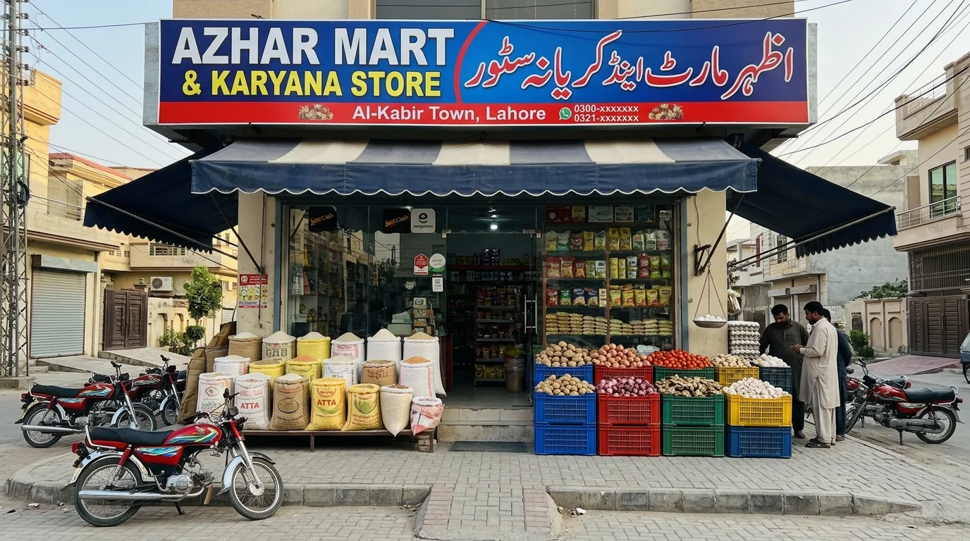 Azhar Mart – Al-Kabir – Town – Lahore