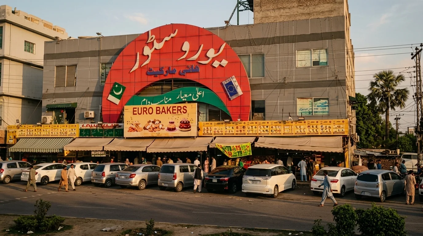 Euro Store – Wapda Town – Phase 1, Lahore.