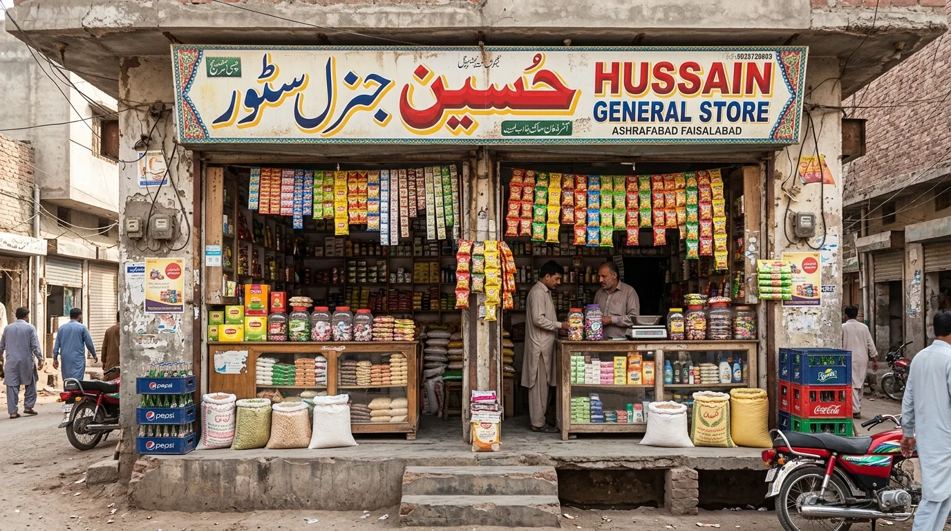 Hussain General Store – Ashrafabad – Faisalaba