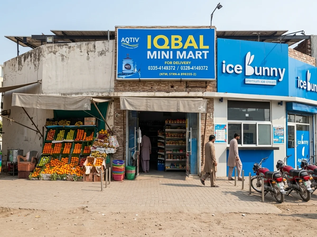 IQBAL Mini Mart (Old Oasis) – Askari, Lahore.