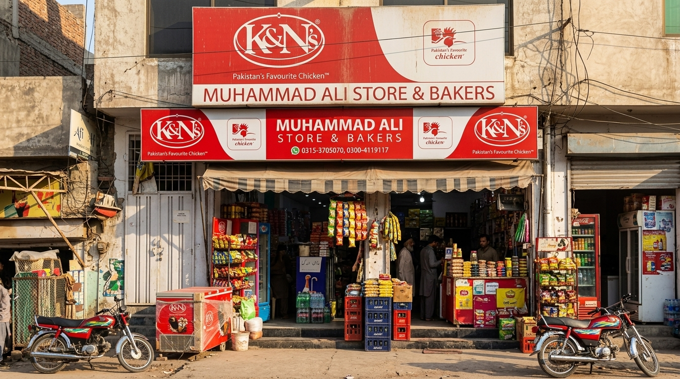 Muhammad Ali Super Store & Bakers – Allama Iqbal Town – Lahore