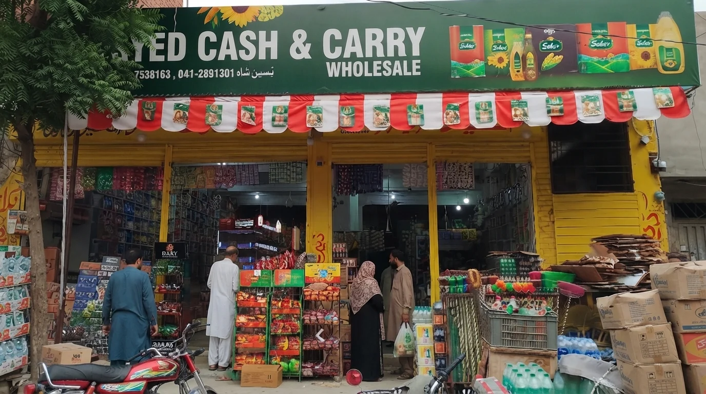 SYED CASH & CARRY – Ghulam Muhammad Abad, Faisalabad