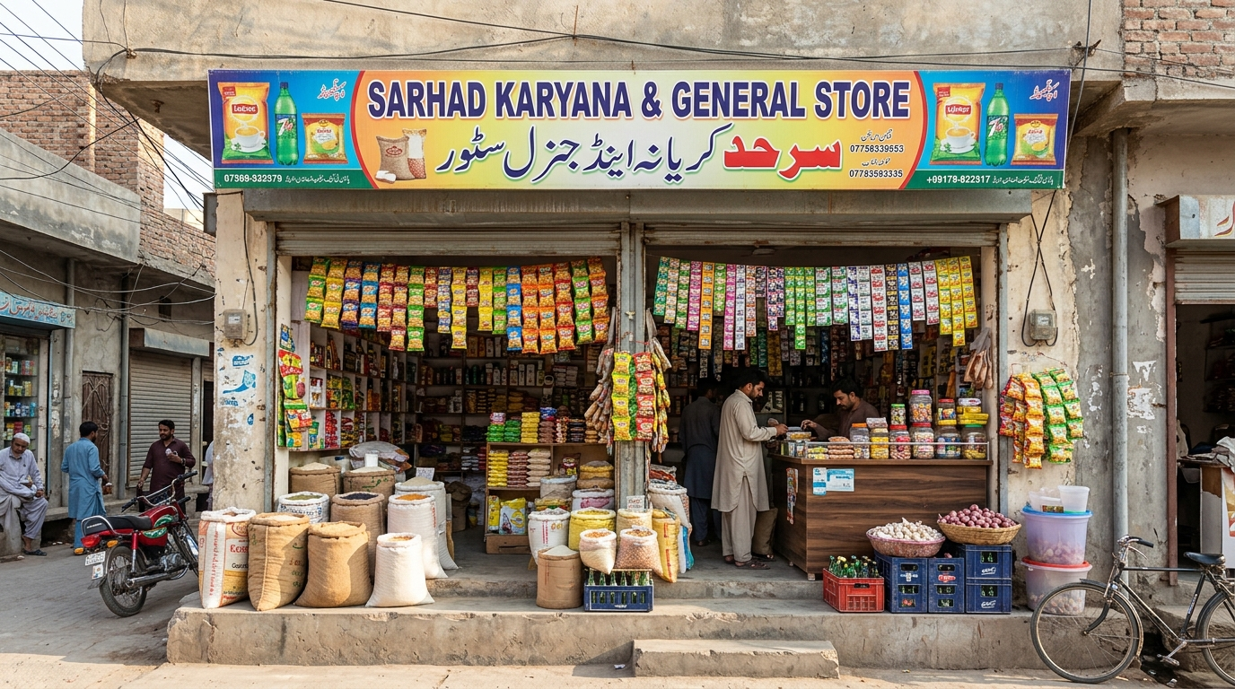 Sarhad Karyana & General Store – Sialkot Cantt
