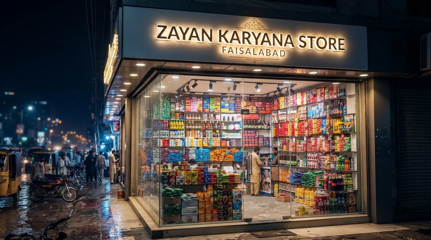 Zayan Super Store – Gulberg, Faisalabad