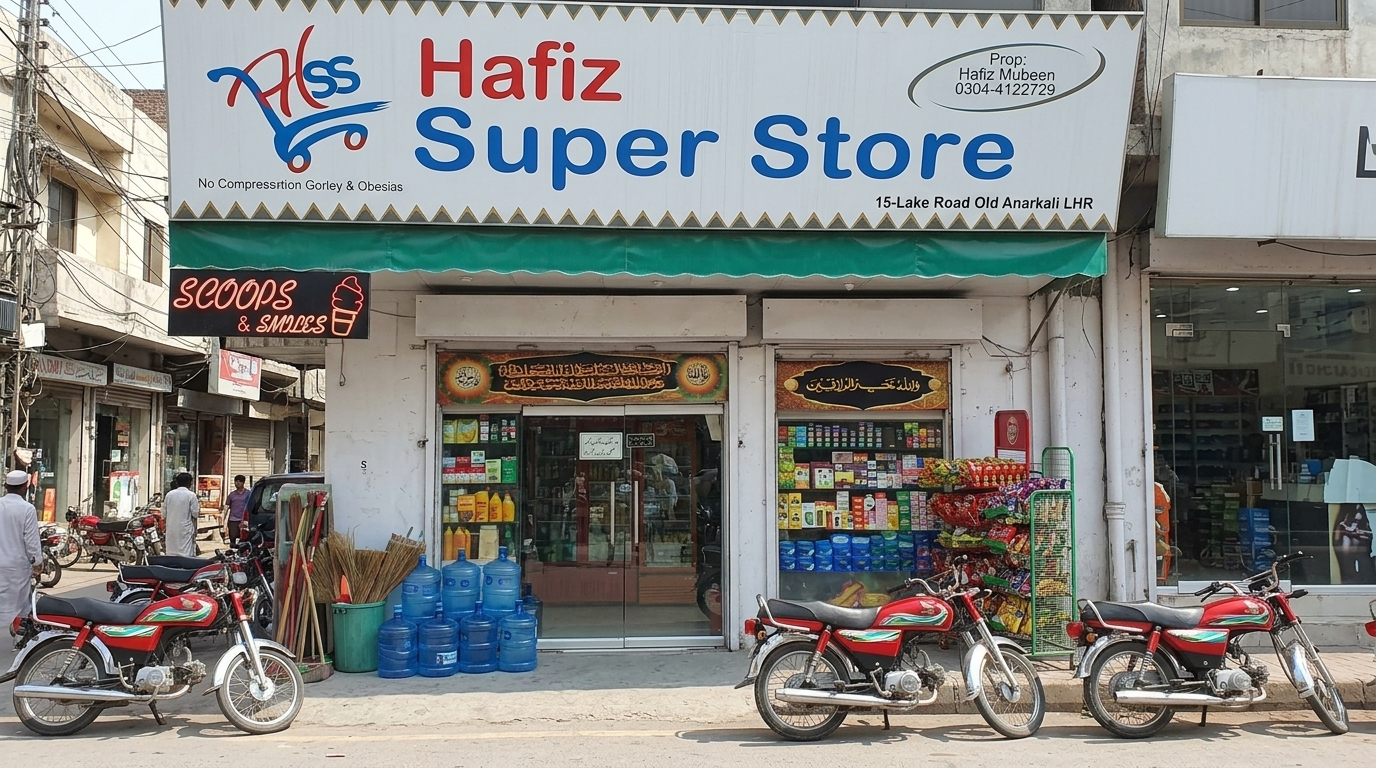 Hafiz Super Store – Anarkali – Lahore